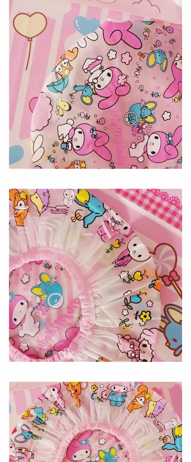 IVYYE 1 шт. My Melody стиль аниме шапки для душа сухой завернутый полотенца шапочка для купания Hairband аксессуары ванной комнаты для женщин обувь девоче