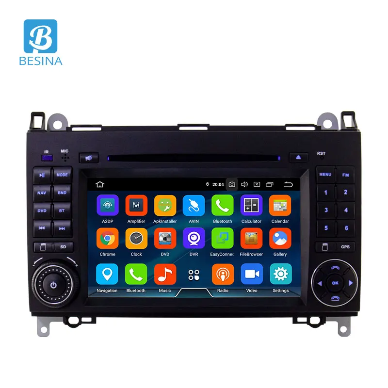 Besina Android 10 2 Din Car DVD Player For Mercedes Benz Sprinter W169 B200 B class 4G RAM WIFI Radio GPS Stereo Multimedia | Автомобили и