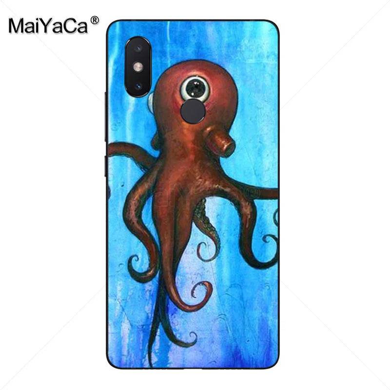 Специальное предложение роскошный Вертикальный чехол для телефона MaiYaCa octopus sea
