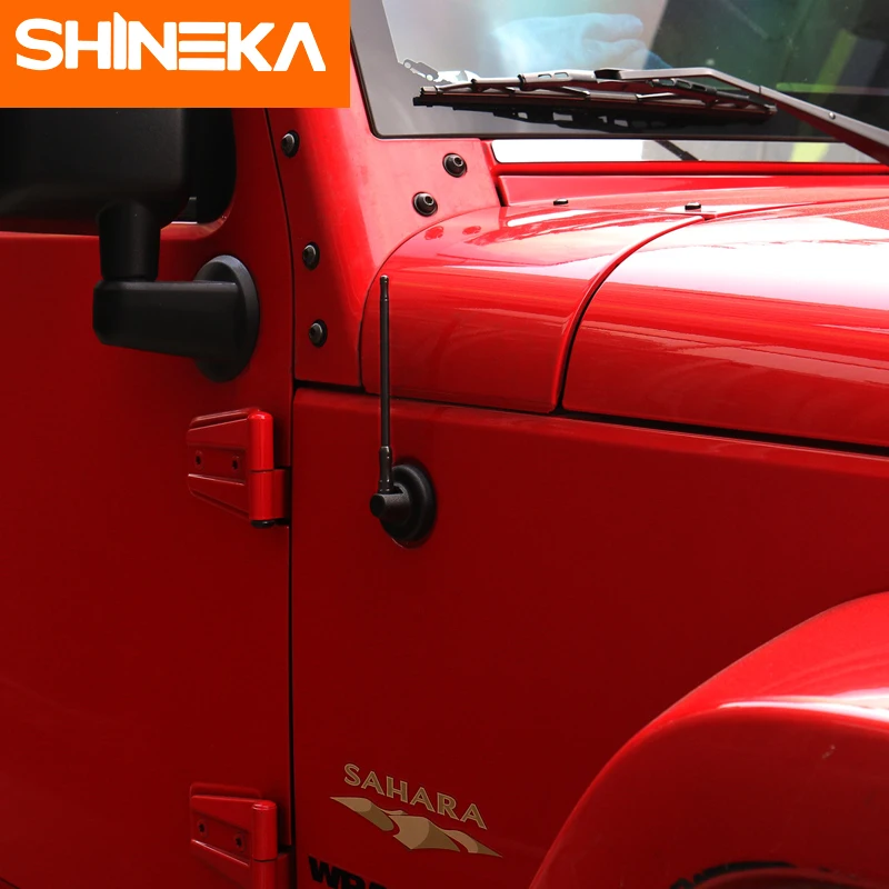 Антенны SHINEKA для Jeep Wrangler JL аксессуары 2018 2007 JK 17 см 33 универсальная сменная