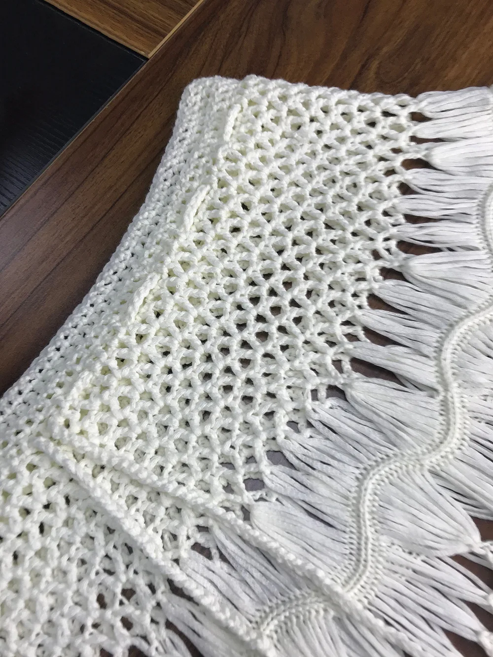 Хлопковые вязаные крючком мини-юбки в стиле бохо женские летние ажурные короткие