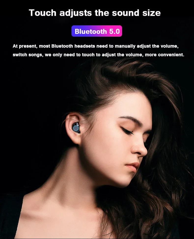 Moloke Bluetooth гарнитура TWS наушники беспроводные наушники стерео гарнитура с микрофоном и зарядным устройством