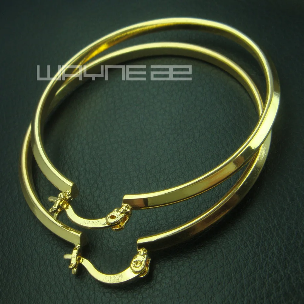 Красивые серьги кольца с позолотой 18 карат E43|earings gold|earring tapersearrings babies |