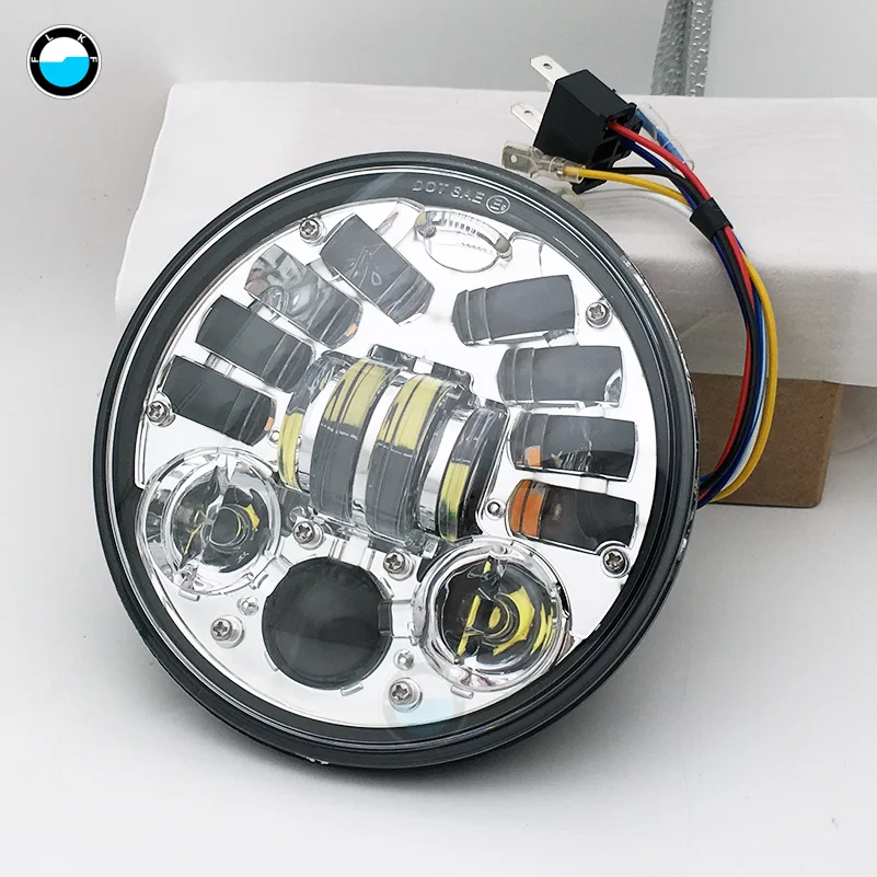 5.75 inch led headlight High/Low beam for Triumph Rocket iii 3 &amp Speed Triple Street Thunde 5 3/4&quot projector |