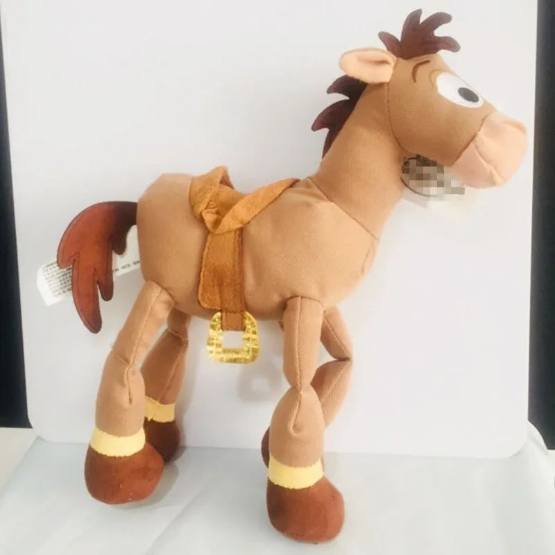 Оригинальная история игрушек «Bullseye», плюшевая игрушка, рисунок «Woody Sheriff Bullseye», лошадь для детей, подарок на день рождения, Рождество, год