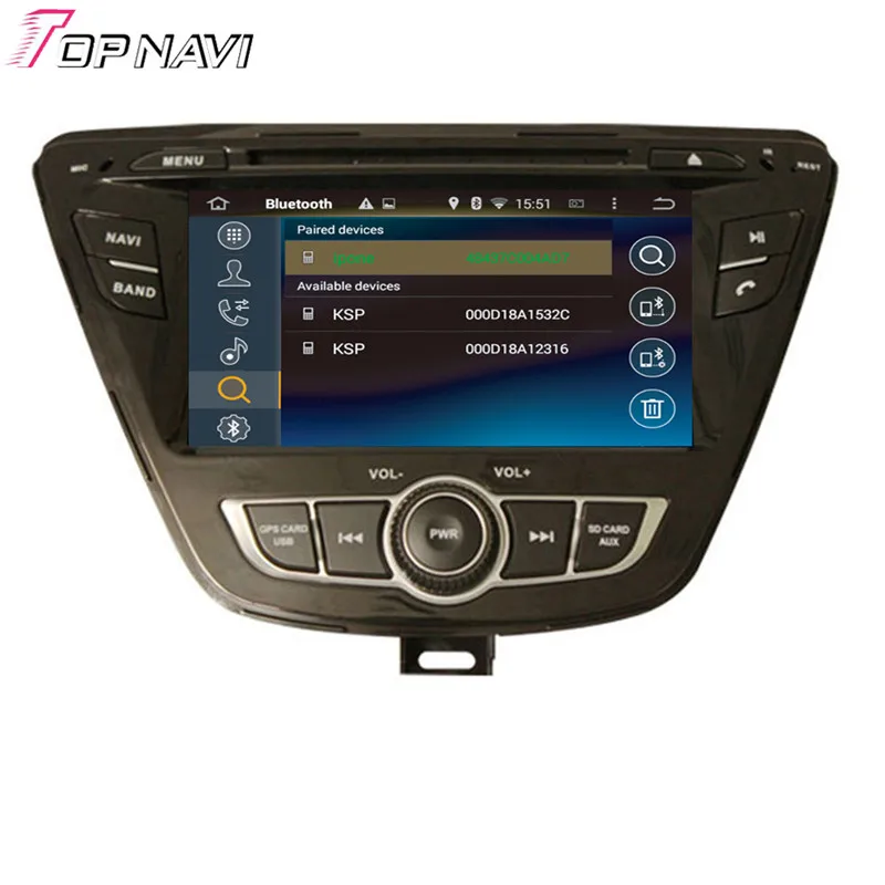 Topnavi 7 ''Octa Core 4 Гб RAM Android 6 0 Автомобильный видеоплеер Авто аудио DVD ПК для HYUNDAI