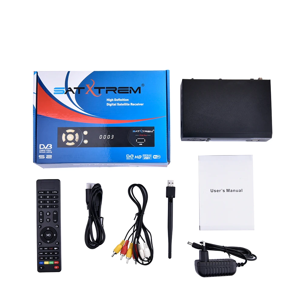 Satxtrem IPS2 плюс спутниковый ресивер DVB-S DVB-S2 цифровой рецептор поддержка Ccam Испания m3u каналы Россия меню AC3 ТВ-тюнер