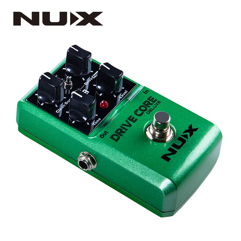 Классическая электронная педаль NUX Drive Core Deluxe Overdrive для гитары создания эффектов