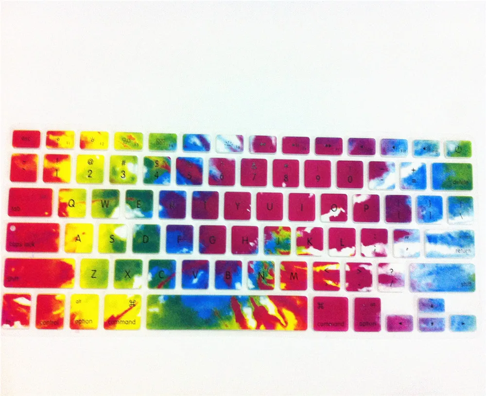 Ковбойская Радужная Клавиатура для ноутбука Защитная пленка Apple Macbook Pro Air Retina 13 15
