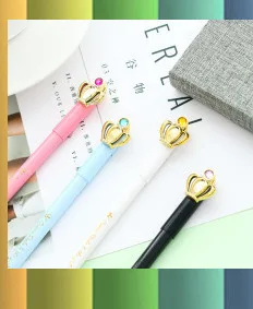 10pcs 6pcs kawaii flower colorful Chancery gel pen papelaria office school supplies stationary canetas coloridas color pen 04083