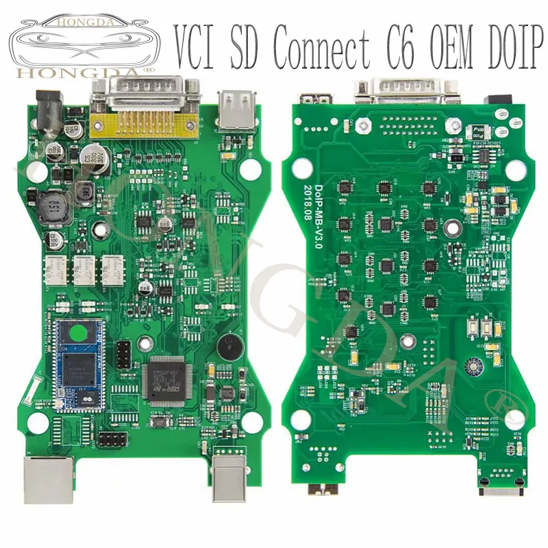 MB Star C6 MB Диагностика VCI SD Подключение C6 OEM DOIP-.12 XEN TRYSCN/DASEPC/WIS/EWA/VEDIAMO/DTS-Monaco HDD/SSD для C4C5C6