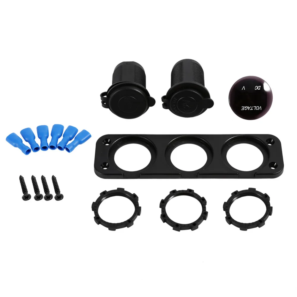 Водонепроницаемая Автомобильная лодка с 3 отверстиями двойное зарядное