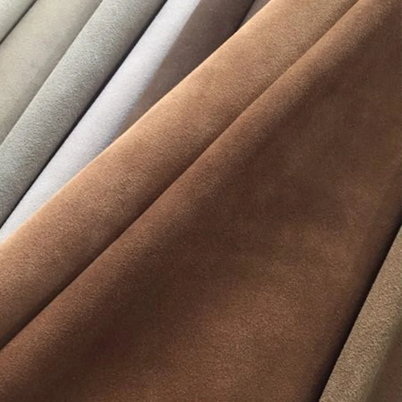 Классическая натуральная коричневая коровья замша для ювелирных изделий/ручной