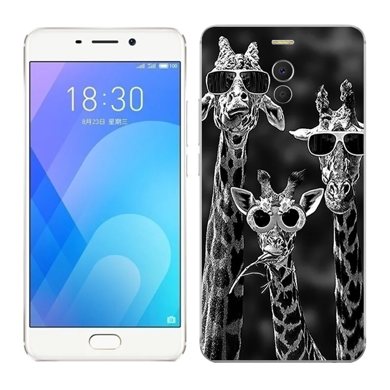 Для Meizu X8 16X Чехол Мягкий ТПУ САППУ задняя крышка ночь окрашены на для Meizu M2 M3 M5 M6 Примечание телефон Случаи силиконовый бампер Fundas