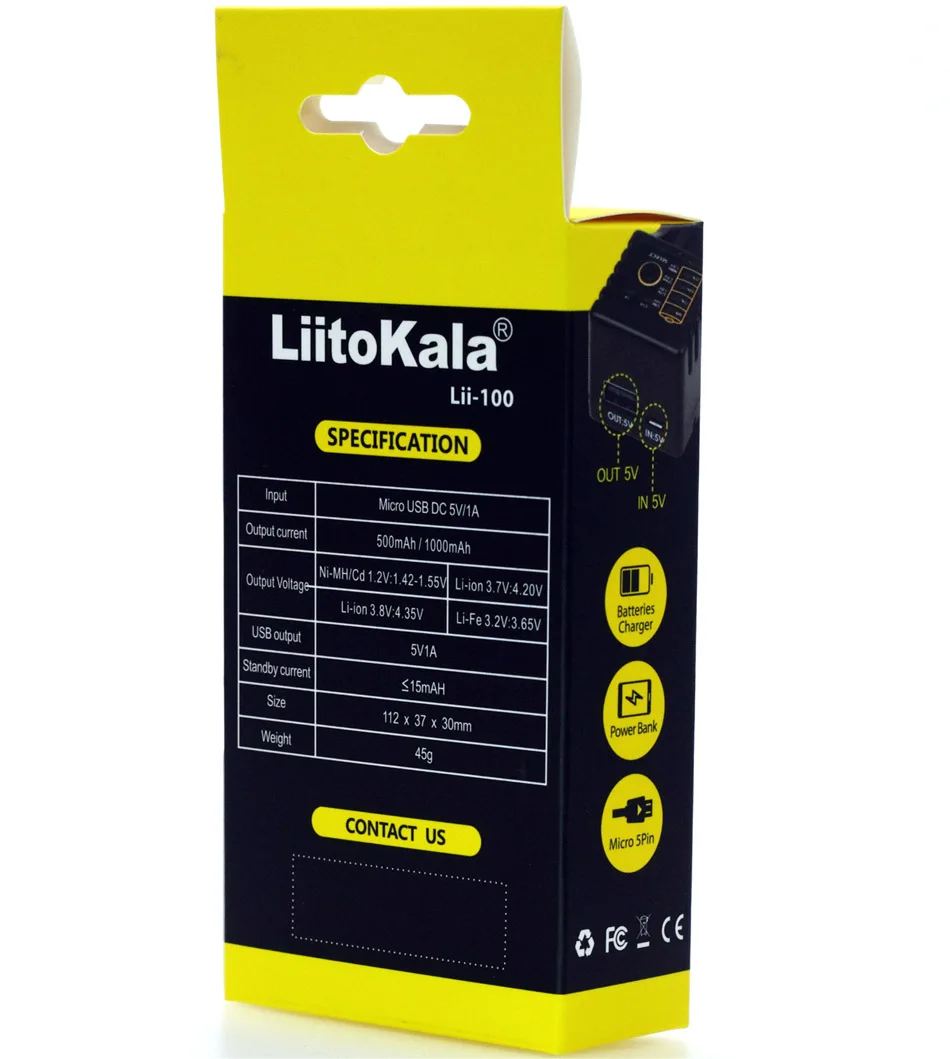 Liitokala lii 100 1 2 V 3 7 зарядное устройство + шт защита NCR18650B 3400mAh 18650 аккумуляторная
