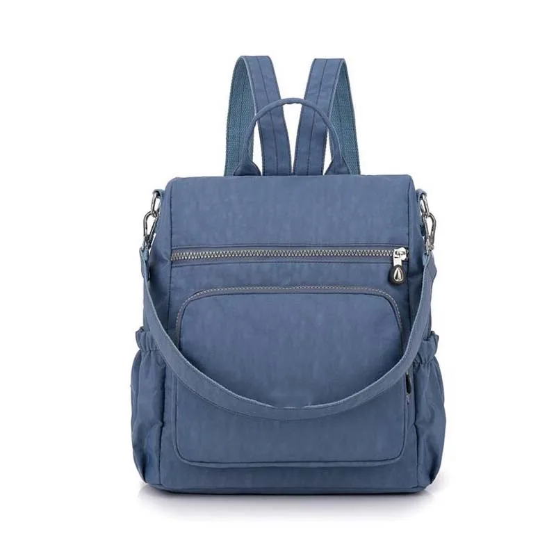 

New casual nylon ladies backpack multi-function anti-splashing water backpack Mummy backpack pregnant women baby diaper bag