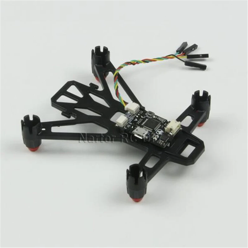 Новейший Лидер продаж Q100 100 мм микро FPV гоночный Квадрокоптер база на NZ32 Полетный