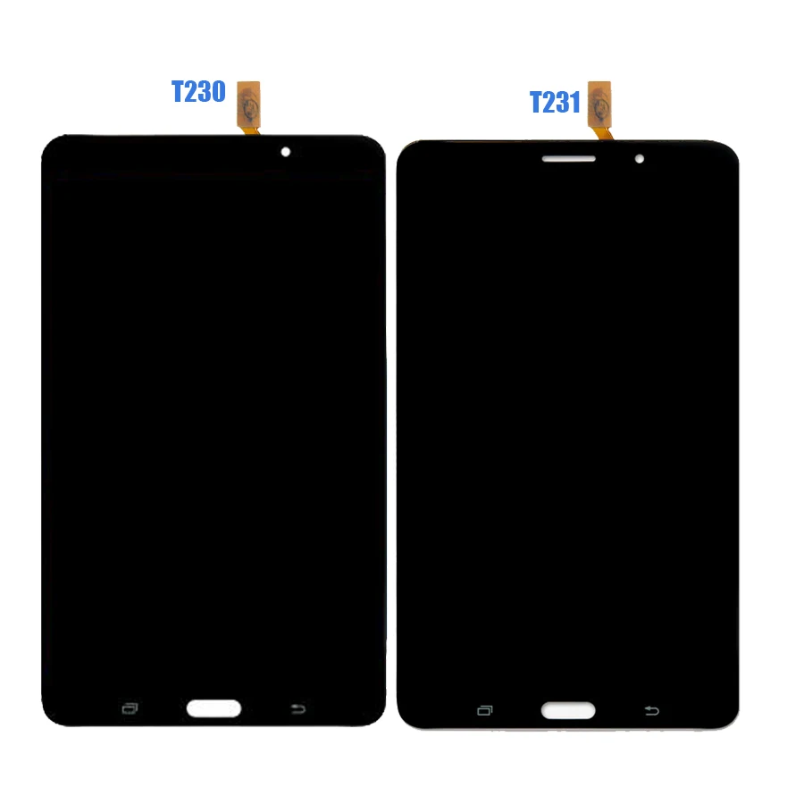 7 дюймовый сенсорный ЖК экран для Samsung Galaxy Tab 4 0 с дигитайзером T230 T235 цифровым
