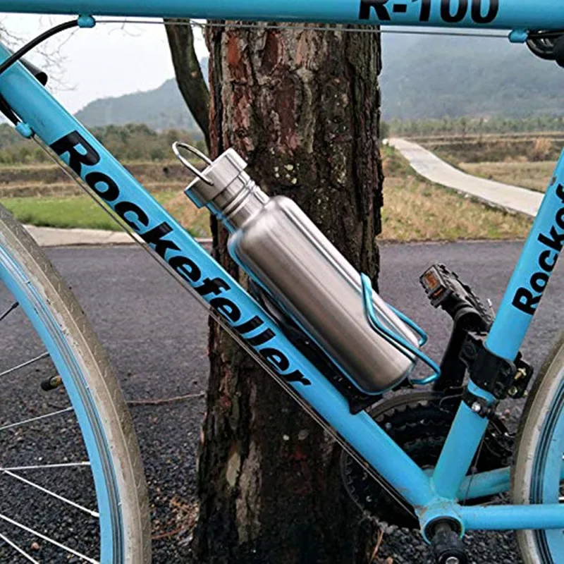 2 шт./лот 750 мл бутылка для воды 18/8 герметичная фляжка из нержавеющей стали