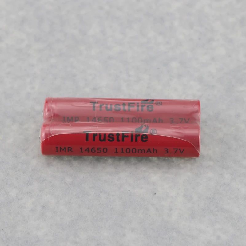 TrustFire IMR 14650 1100 мАч 3 7 В Высокая мощность аккумулятора выход 5A для электронной