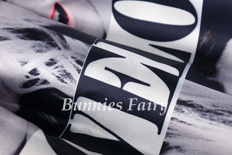 BunniesFairy, осень, 50 s, 60 s, Ретро стиль, для девушек, газетный принт, высокая талия, плиссированная, расклешенная юбка миди, Saia Longa Plissada