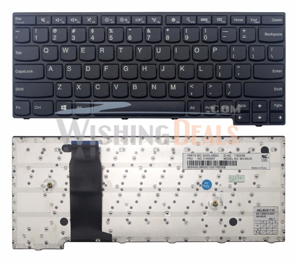 Новый для Lenovo ThinkPad Yoga 11E 1st 20D9 20DA США английская раскладка клавиатуры|Клавиатуры