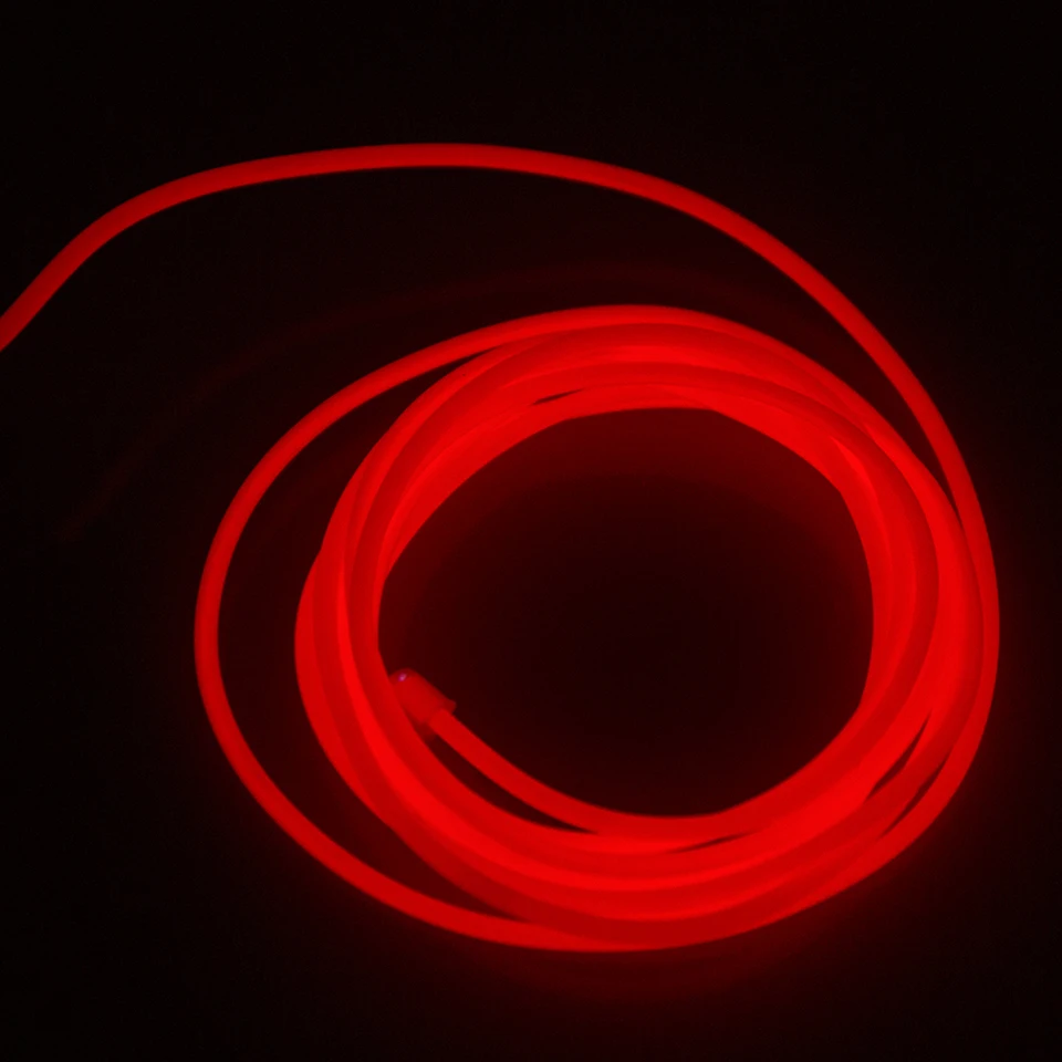 Неоновая Гибкая светодиодная лента декоративный светильник сделай сам для