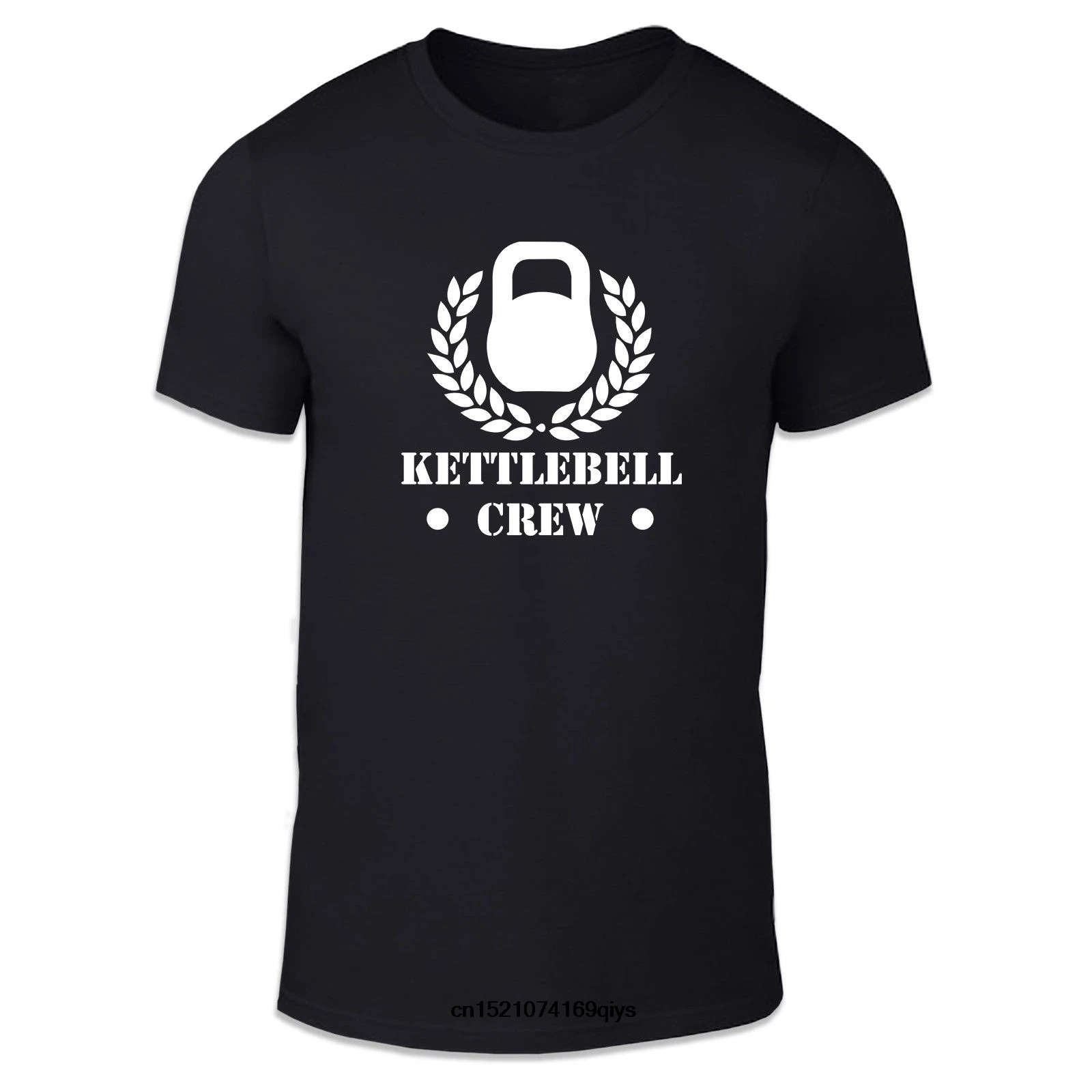 Для мужчин футболка гири экипажа Fit различных цветов и размеров тренажерный зал