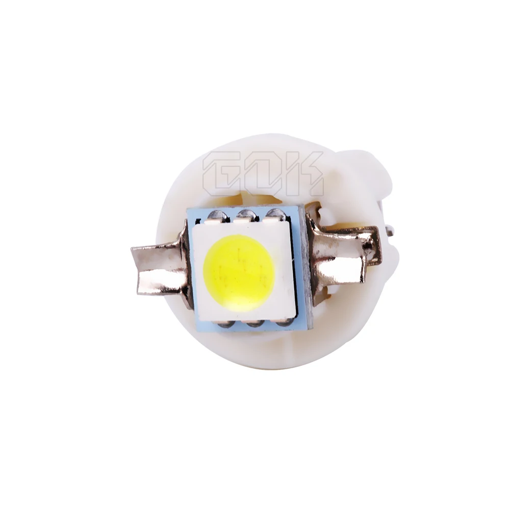 10 x T5 светодиодный светильник B8.5D Автомобильный датчик 5050 t5 SMD СВЕТОДИОДНЫЙ 1smd B8.5