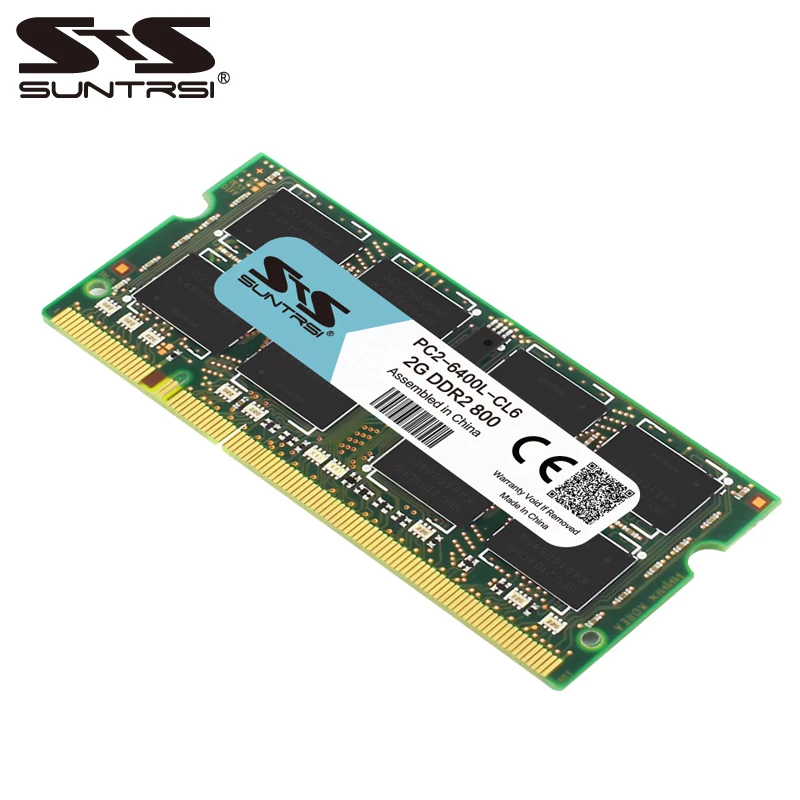 Suntrsi ноутбук память DDR2 2g 800MHz 667MHz Ram для ноутбука 200pin 1,8 V