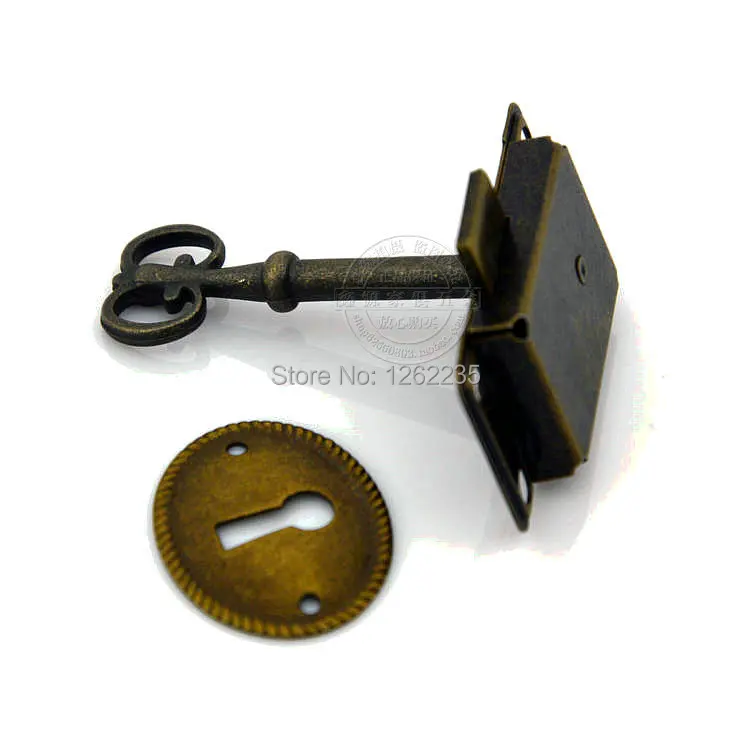 Античный китайский ящик зеленый бронзовый Европейский античный медный шкаф