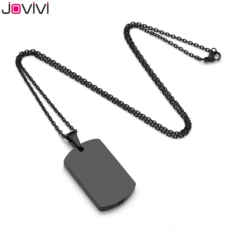 Jovivi новые военные Жетоны для собак из нержавеющей стали подвеска урна на