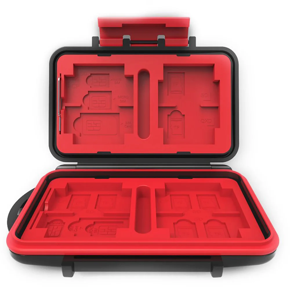 Контейнер для хранения карт памяти Canon водонепроницаемый чехол SD MSD CF камер Nikon Sony