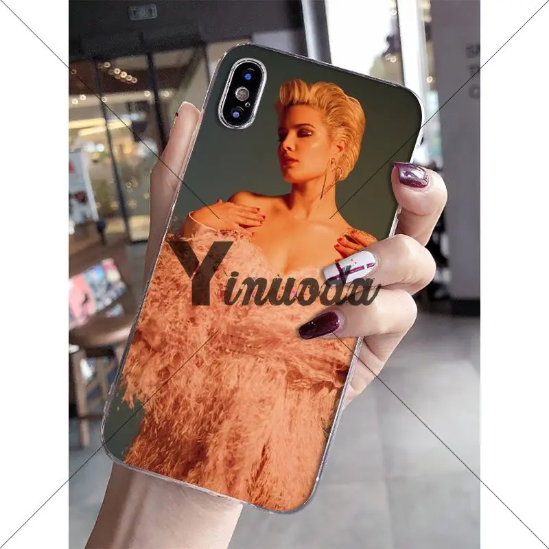 Halsey Hopeless Fountain Kingdom TPU Прозрачный чехол для телефона iPhone X XS MAX 6 6s 7 7plus 8 8Plus 5 5S SE XR |