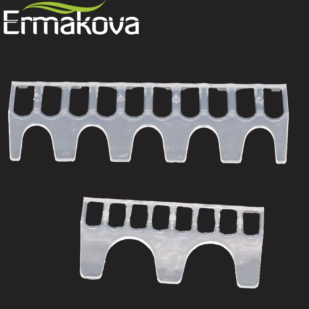 ERMAKOVA 27 5 см жесткий пластиковый прозрачный органайзер для батарей чехол
