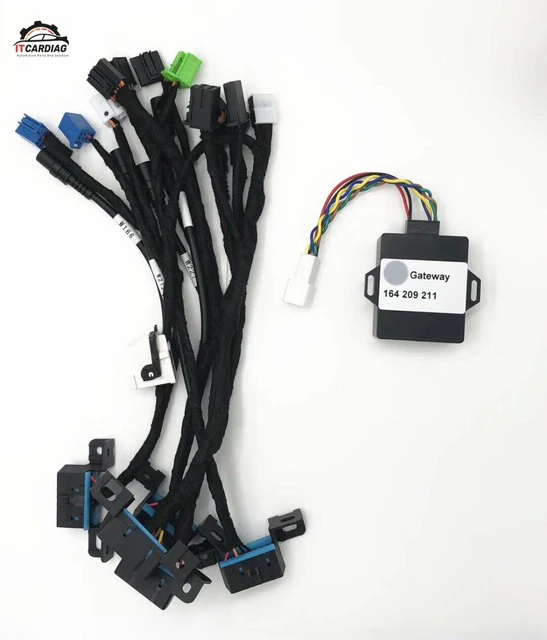 Тесты кабель для Mercedes Benz W204 W207 W212 W166 W164 W221 EIS ESL с Dash разъем + Эмулятор шлюза|Кабели и