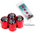 4 шт., Металлические колпачки для клапанов колес и колес, чехол для mazda MS, mazda 2, mazda 3, mazda 6, M5, cx 5, автомобильный значок, автомобильные аксессуары