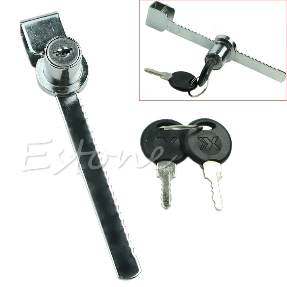 Удобные двери раздвижные стеклянные шкаф Keyed замок 2 ключа ящик случае замки для