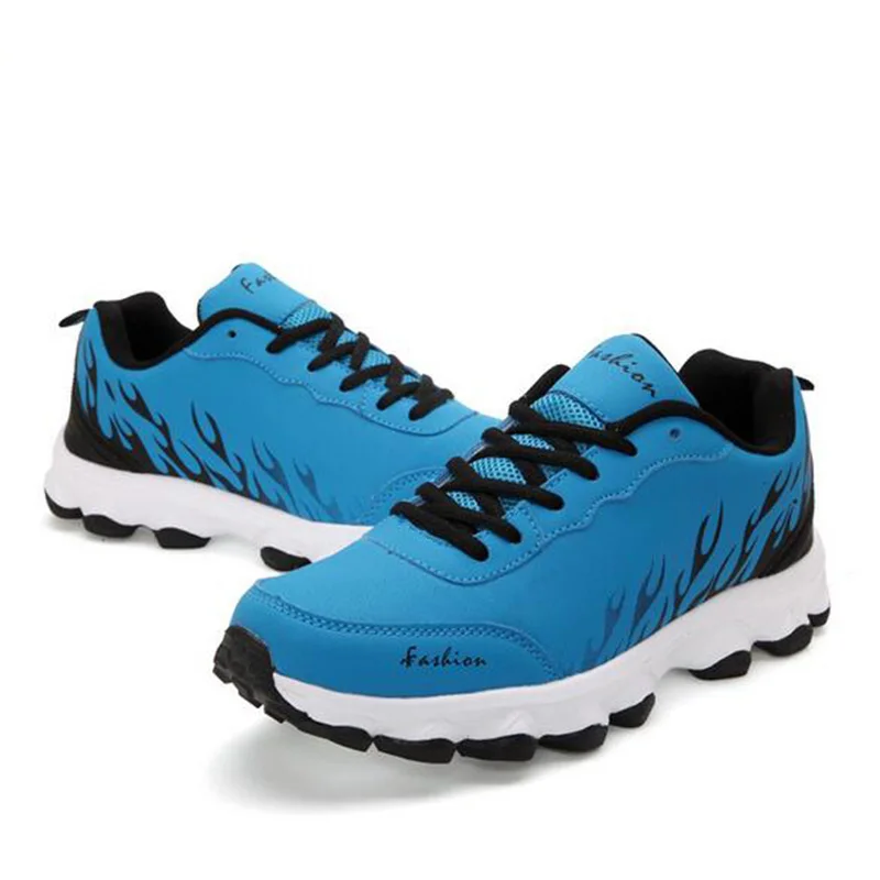 2017 spring and autumn solid color new men running shoes leisure travel flames couple sports free shipping#2 | Спорт и развлечения