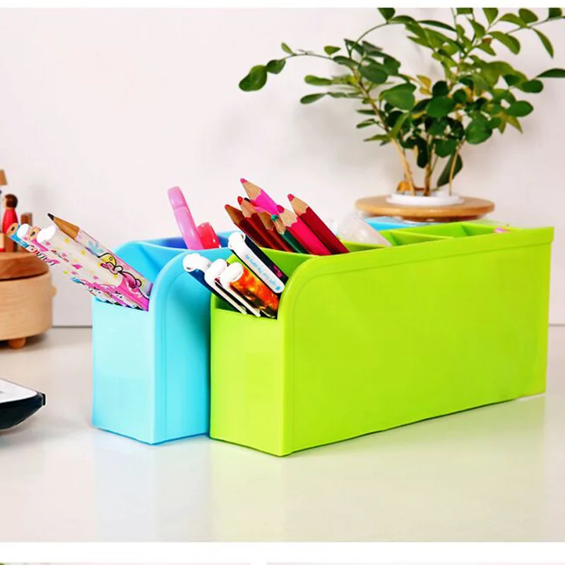 Настольный органайзер с 4 отделениями офисный держатель для карандашей и ручек