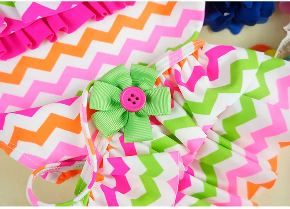 Kavkas/детский купальник-бикини из двух предметов розовый купальник на бретельках