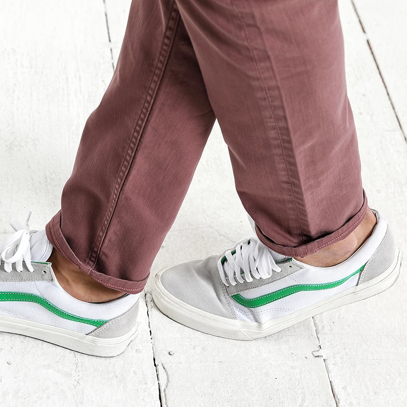 SIMWOOD Весна 2019 новые джинсы Для мужчин Фиолетовый Красный тёмный деним Slim Fit
