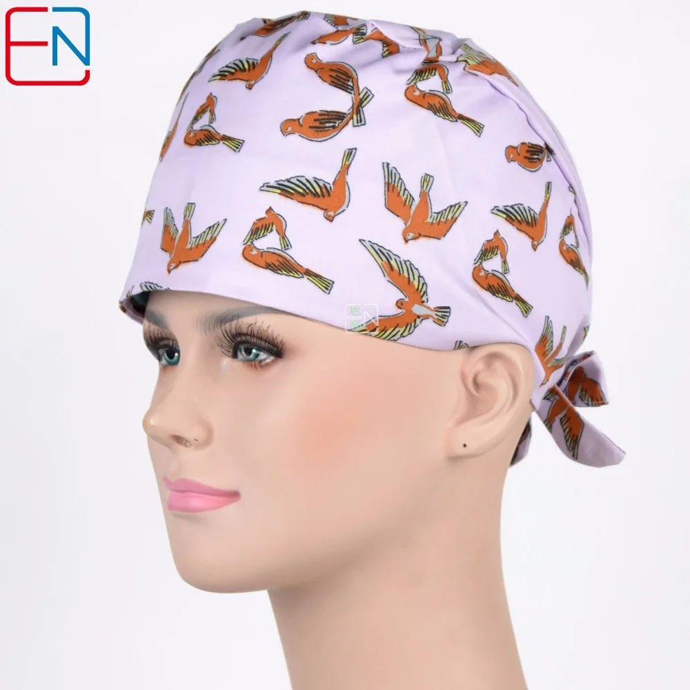 Женские шапки с эффектом потертости в фиолетовом и розовом цветах|surgical cap|surgical caps