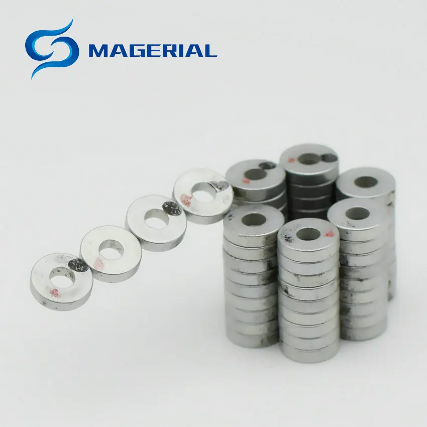 Diametrically NdFeB Magnet Ring Dia. 8x3x2 mm Tube N42 Precision Rotor Neodymium Permanent Sensor Magnets 50-500pcs | Обустройство