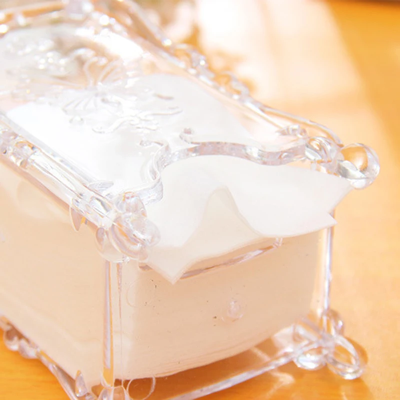 1 шт. модные ретро бабочки косметический Макияж хлопок коробка для хранения