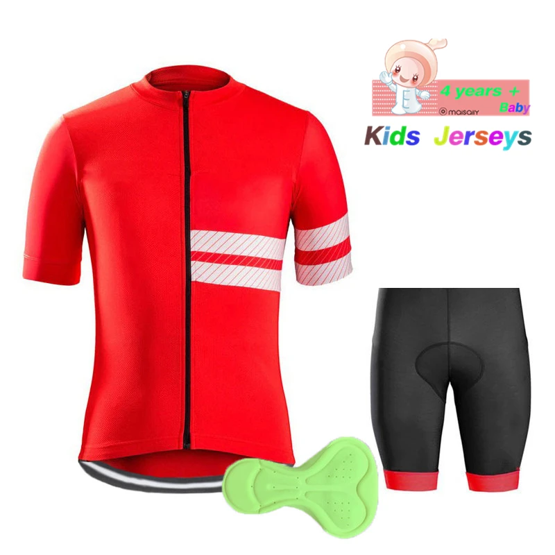 2019 Boys Cycling Jersey Set for Kids Quick Dry Children Kits Sports Outdoor MTB Mini Bicycle Children's Ropa Ciclismo | Спорт и