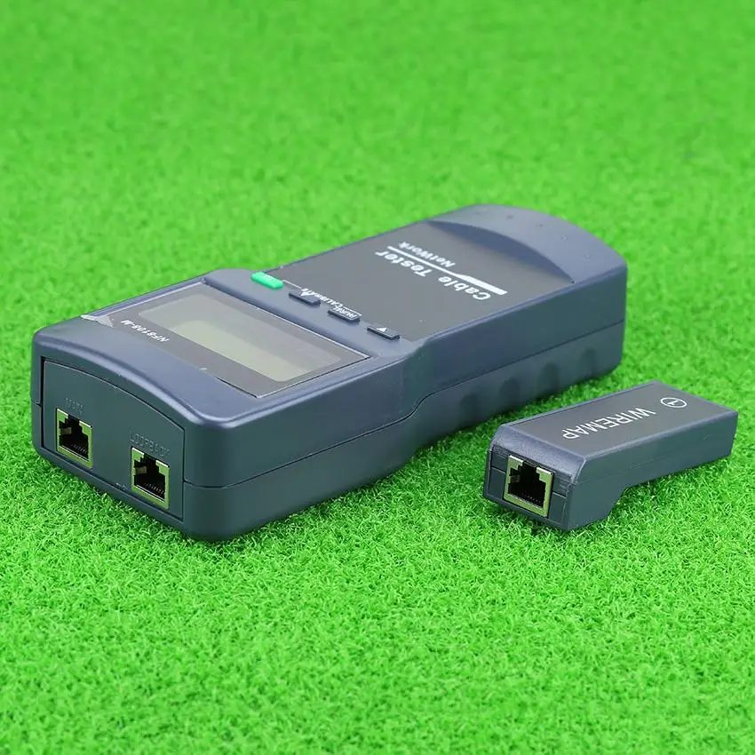 KELUSHI Многофункциональный тестер сетевого кабеля LAN кабельный Cat5 RJ45 Mapper 8 pc дальний