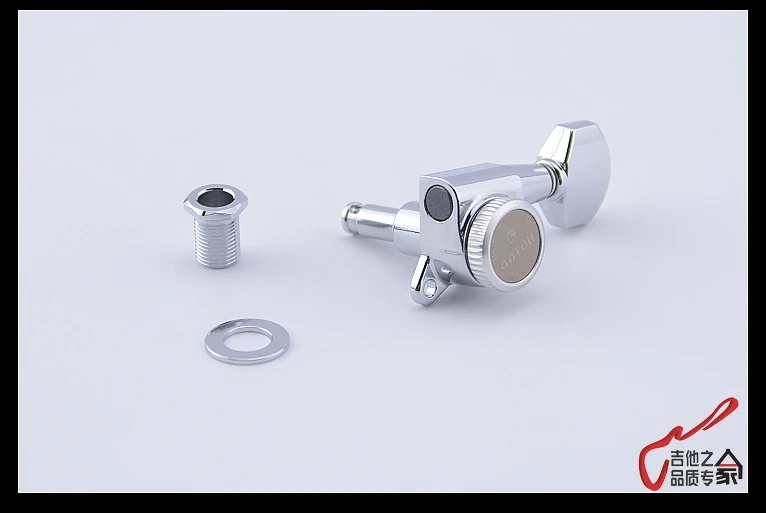 Оригинальные 6 в линии GOTOH SG381-07-MGT гитарные запорные машины головки тюнеры (хром)