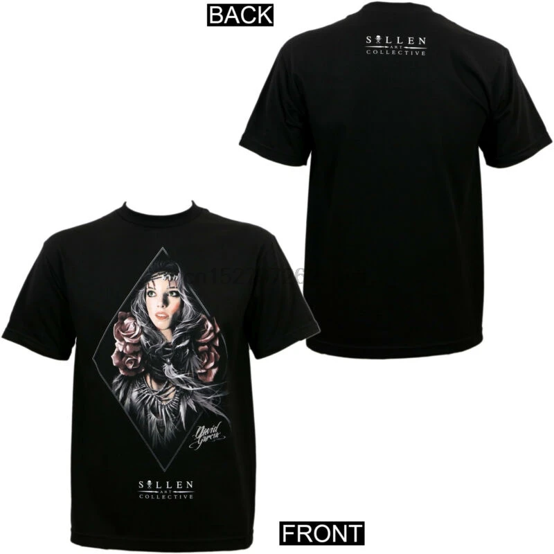 Угрюмая одежда Esther David Garcia Art Collective футболка NEW Новинка|Мужские футболки| |