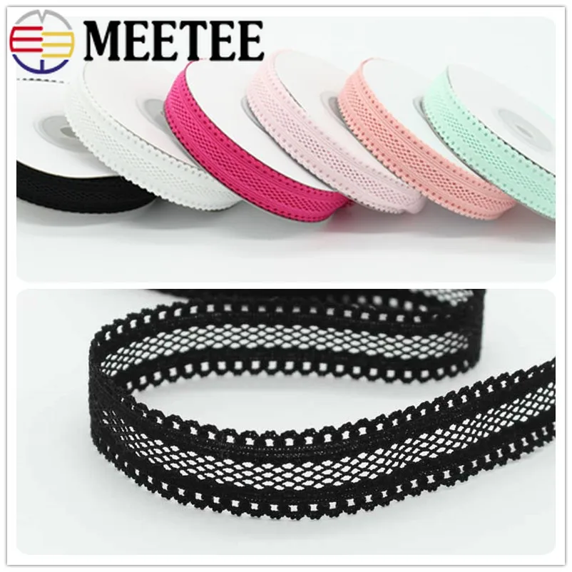Meetee 2/5 25 мм/10 см Нескользящая силиконовая черная эластичная лента спортивный пояс эластичная тесьма Сделай Сам уличная одежда швейный материал